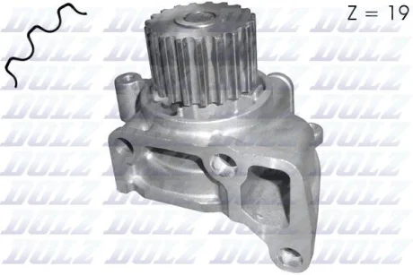 Водяний насос MAZDA 626/3/323/6 2.0D 83-10 DOLZ M244