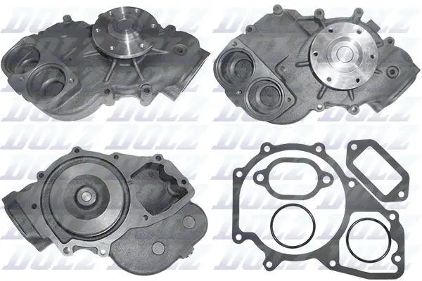 Насос охолоджуючої рідини MERCEDES MK, NG, O 303, O 307 OM401.905-OM441.925 04.73-09.96 DOLZ M655 (фото 1)