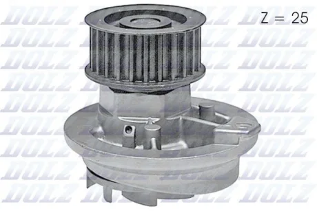 Водяний насос Vectra B 2.0i/2.4 95- DOLZ O138
