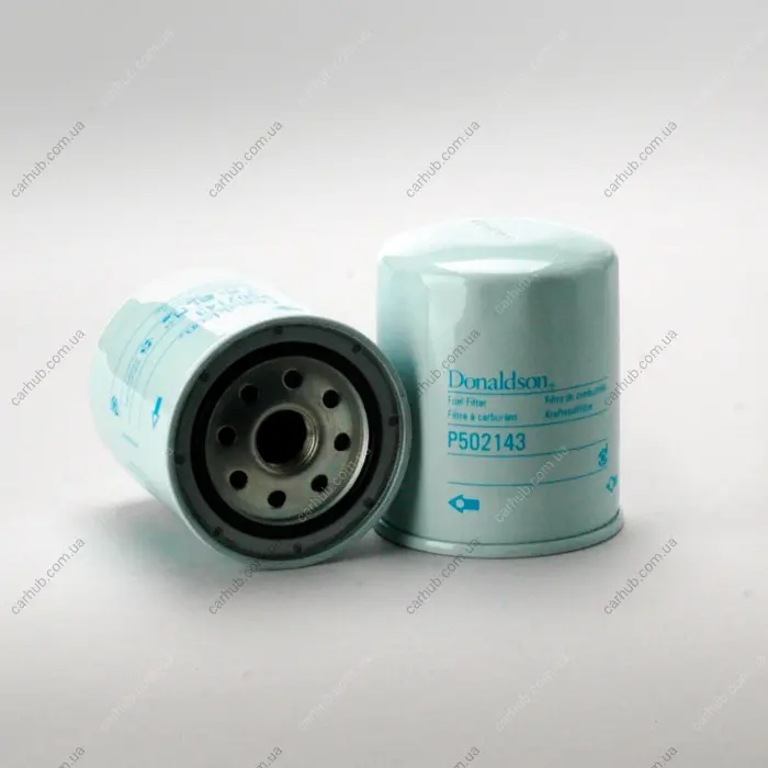 Паливний фільтр (фільтр, що вгвинчується) AMMANN AV75P CATERPILLAR DP40, DP45, DP50, DP60, DP70, DPL40 CLARK 30M DOOSAN DH50 HYUNDAI R95W-3 JUNGHEINRICH DFG435 KOBELCO LK550-2 DONALDSON P502143 (фото 1)
