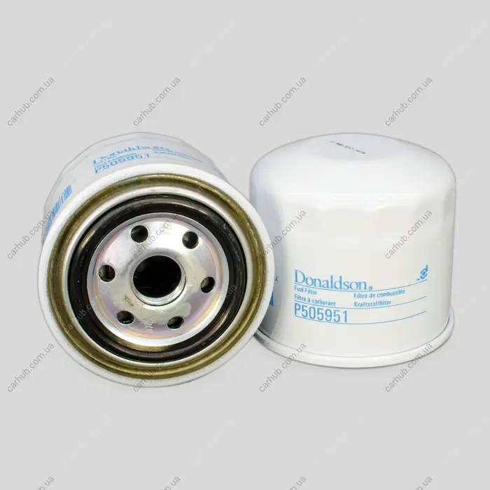 Паливний фільтр (фільтр, що вгвинчується розмір різьби в дюймах: 3/4-16) DOOSAN 035 HITACHI EX75US-7, ZX60, ZX70, ZX70LX, ZX75UR, ZX80, ZX80LCK, ZX80SBLC, ZX850SBLC, ZX85US INGERSOLL RAND P185WIR DONALDSON P505951 (фото 1)