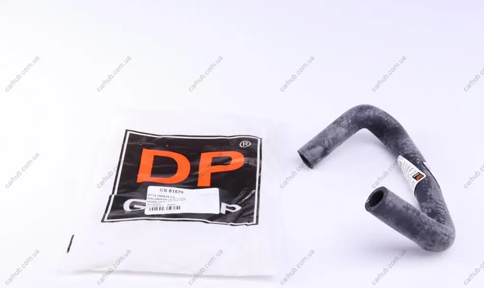 Патрубок пічки Ford Connect 1.8 TDCi 02-12 DP Group CS 81576 (фото 1)