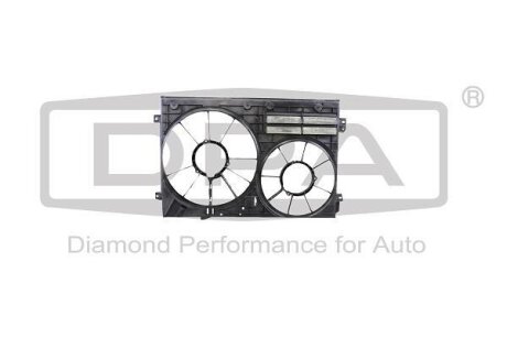 Дифузор радіатора VW Caddy/Audi A1/A3/Skoda Octavia/Superb 1.2-3.6 03- DPA 11210808502