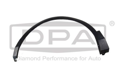 Накладка колісної арки ліва передня чорна DPA 88541794502