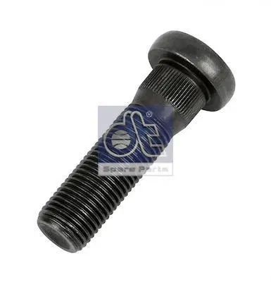 Болт колеса 7/8"-11BSFx81мм (довжина різьби 58мм, фосфатований) SCANIA 4, 4 BUS, F, G I, G II, K I, L, N BUS, P I, P II, R I, R II, S, T 05.95- DT 1.17136 (фото 1)