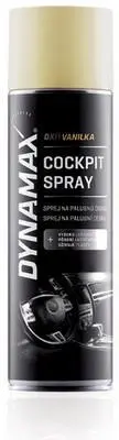 Поліроль для салону 500ml DYNAMAX COCKPIT SPRAY VANILLA DXI1 Dynamax 606137 (фото 1)