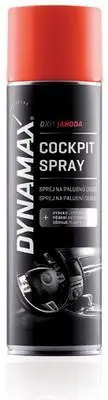 Поліроль для салону 500ml DYNAMAX COCKPIT SPRAY STRAWBERRY DXI1 Dynamax 606138 (фото 1)