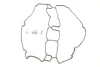 Прокладка кришки клапанів Opel Astra F/G/H/ VECTRA B/ C/ SAAB 9-3 1.8 95- ELRING 010.370 (фото 1)