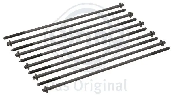 Комплект болтів ГБЦ FSO POLONEZ III LAND ROVER FREELANDER I LOTUS ELISE MG MG 6, MGF, TF, ZR, ZS, ZT, ZT- T ROVER 100, 100 / METRO, 200, 200 II, 25 I, 400, 400 II, 45 I, 75 1.1-1.8 10.89- ELRING 049630 (фото 1)