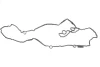 Прокладка кришки клапанів BMW 3 (G20/G80/G28)/X3 (G01/F97)/X4 (G02/F98) 17- B46/B48 ELRING 076.450 (фото 1)