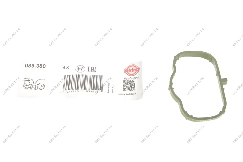 Прокладка колектора впускного Peugeot 4K22D4T ELRING 089.380 (фото 1)