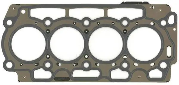 Прокладка ГБЦ (товщина: 1,35мм) CITROEN C1, C2, C2 ENTERPRISE, C3 I, C3 II, C3 PLURIEL, NEMO, XSARA FORD FIESTA, FIESTA V, FIESTA VI, FUSION MAZDA 2 PEUGEOT 1007, 107, 206, 206+, 207 1.4D 09.01- ELRING 100420 (фото 1)