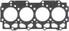 Прокладка ГБЦ (товщина: 1,52мм) CHRYSLER GRAND VOYAGER III, VOYAGER II, VOYAGER III DODGE CARAVAN, RAM FORD SCORPIO I, SCORPIO II JEEP CHEROKEE, GRAND CHEROKEE I 2.5D 01.88-10.02 ELRING 164861 (фото 1)