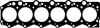 Прокладка ГБЦ (товщина: 1,2мм) TOYOTA LAND CRUISER 100, LAND CRUISER 80 4.2D 01.95-08.07 ELRING 182160 (фото 1)