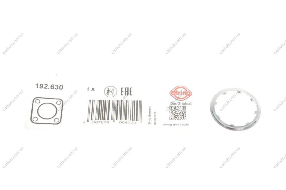 Прокладка форсунки AdBlue BMW 3 (G20/G80/G28)/5 (G30/F90)/X5 (G05/F95)/X7 (G07) 18- B47/B57 ELRING 192.630 (фото 1)