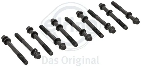Комплект болтів ГБЦ GEO TRACKER SUBARU JUSTY II SUZUKI BALENO, CARRY, GRAND VITARA I, JIMNY, SWIFT II, VITARA, WAGON R+, X-90 1.3/1.6 01.88- ELRING 220780 (фото 1)