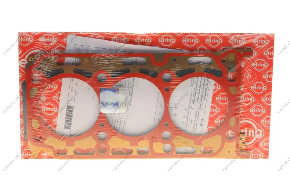 Прокладка ГБЦ Audi A4/A6/Q7/VW Touareg 3.0 TDI 14- (1 мітка)(1.60mm) (4-6 циліндри) (L) ELRING 227.981 (фото 1)