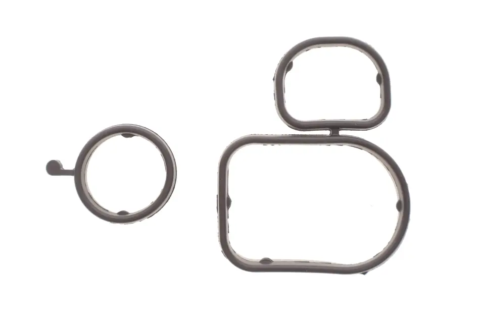 Прокладка радіатора масляного Audi A3/Q3/VW Golf/Jetta/Passat 2.5 05- (к-кт) ELRING 242.390 (фото 1)