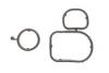 Прокладка радіатора масляного Audi A3/Q3/VW Golf/Jetta/Passat 2.5 05- (к-кт) ELRING 242.390 (фото 1)