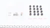Сальник клапана (впуск/випуск) Toyota Avensis/Corolla/Land Cruiser 2.0D/2.2D/4.5D 05- (к-кт) ELRING 274.340 (фото 1)