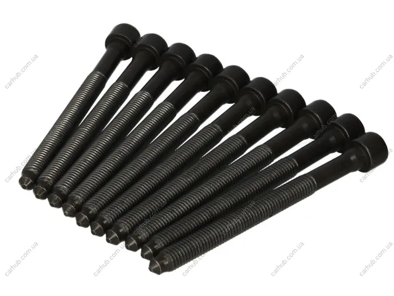 Болти головки (к-кт 10шт.) VW Passat/Multivan VI/Golf V/VI/T5/T6 1.8/2.0 04- (M10x1.5x117) ELRING 325.930 (фото 1)