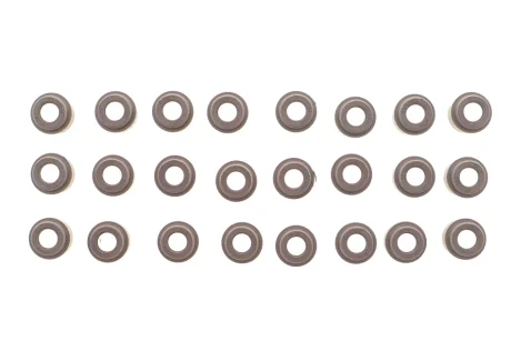 Сальник клапана (впуск/випуск) MB E-class (W124/W210/W211) 2.8/3.2 (M104/OM648) (d=7mm) (к-кт 24шт) ELRING 413.960
