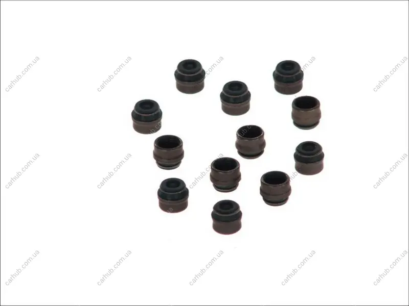 Сальник клапана (впуск/випуск) Audi A4/A5/A6 2.5-3.0dci 01- (к-кт 12шт) ELRING 424.780 (фото 1)