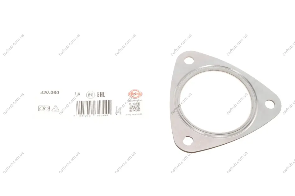 Прокладка труби вихлопної Fiat Ducato/Citroen Jumper/Peugeot Boxer 06- ELRING 430.060 (фото 1)