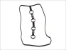 Прокладка кришки клапанів Toyota Avensis/ Camry/ Rav4 2.0/2.4 00-13 ELRING 457.070 (фото 1)