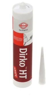 Герметик червоний 310ml -60C/+315C Dirko HT картридж ELRING 465.766