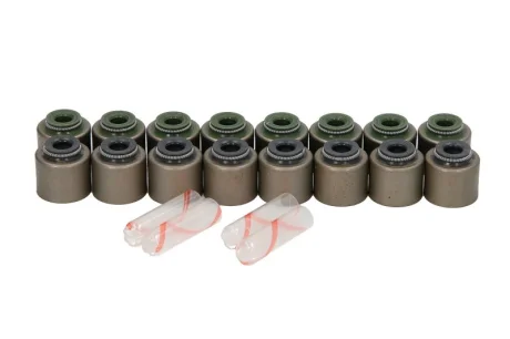 Сальник клапана (впуск/випуск) Mazda 2/3/6 1.5/2.2Di 12- (к-кт 16 шт.) ELRING 550.860