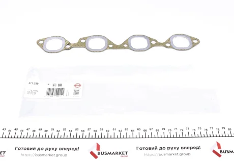 Прокладка колектора випускного Opel Astra/Vectra/Kadett/Combo 1.5/1.6/1.7D 80-01 ELRING 577.330