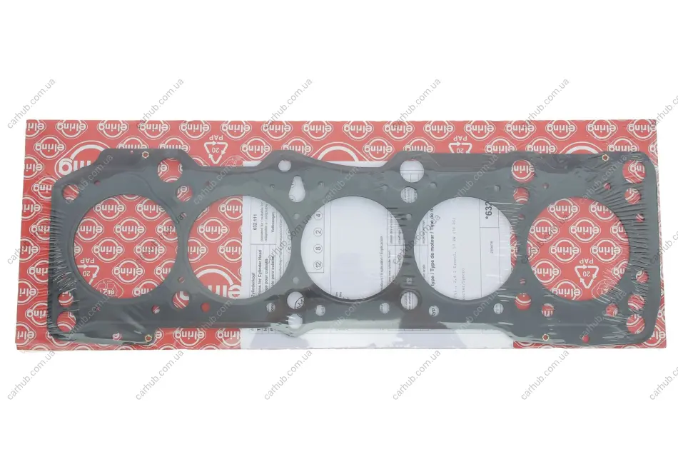 Прокладка ГБЦ VW T4 2.4D (1 метка) (1.53mm) ELRING 632.111 (фото 1)