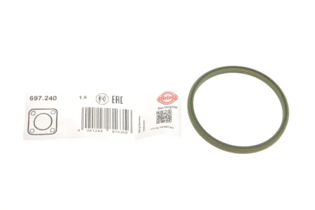 Прокладка патрубка інтеркулера ущільнююча VW Caddy III/T5 03- (57.85mm) ELRING 697.240