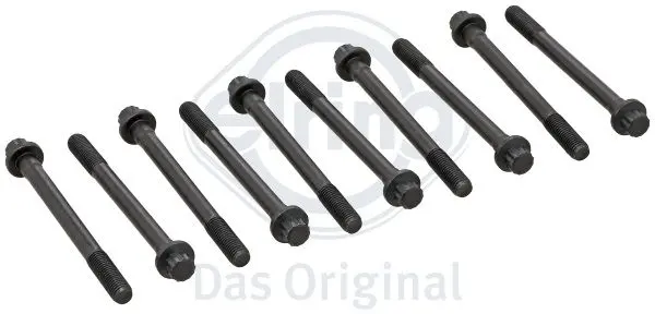 Комплект болтів ГБЦ MAZDA 323 C IV, 323 C V, 323 F IV, 323 F V, 323 III, 323 S IV, 323 S V, 323 S VI, MX-3, MX-5 I, MX-5 II, XEDOS 6 1.6/1.8 10.85-10.05 ELRING 707640 (фото 1)