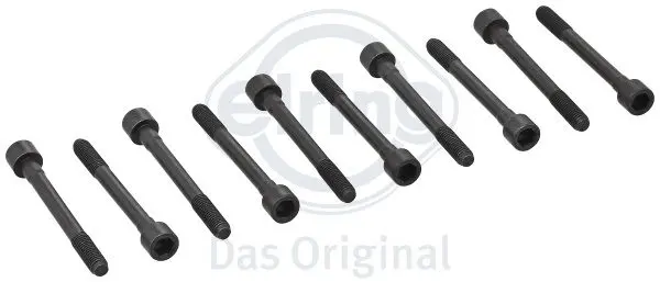 Комплект болтів ГБЦ NISSAN 100NX, ALMERA I, PRIMERA, SERENA, SUNNY III, VANETTE CARGO 1.4/1.5/1.6 03.90-07.02 ELRING 709940 (фото 1)