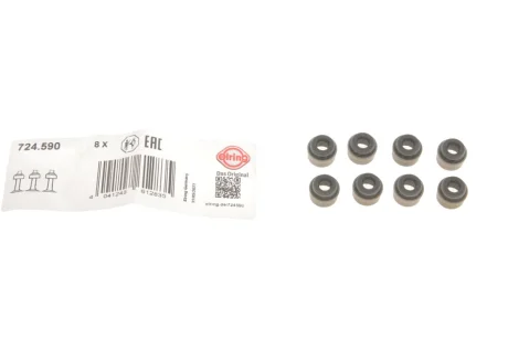 Сальник клапана (впуск/випуск) VW Caddy III/IV 1.2/2.0 TSI/TDI 95- (6x8.8/12.2x9.3) ELRING 724.590