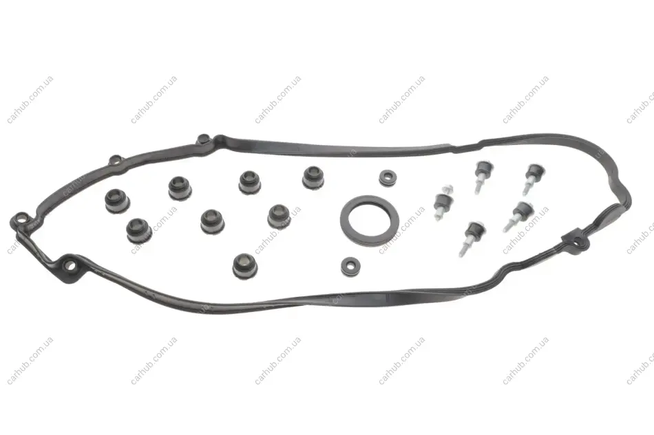 Прокладка кришки клапанів BMW 5 (E60)/7 (E65) 01- (5-8 циліндр) (к-кт) ELRING 725.340 (фото 1)