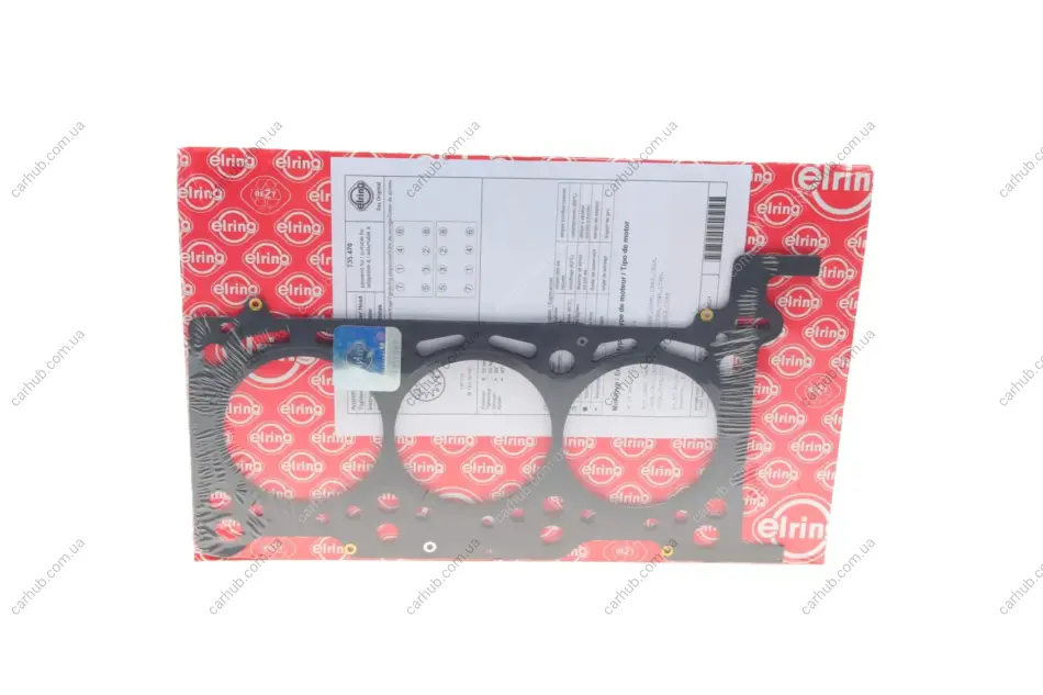 Прокладка ГБЦ Audi A4/A6/Q5/Q7/VW Touareg 2.7/3.0 TDI 04-18 (1.1mm, Ø84,00mm) (L) ELRING 735.470 (фото 1)