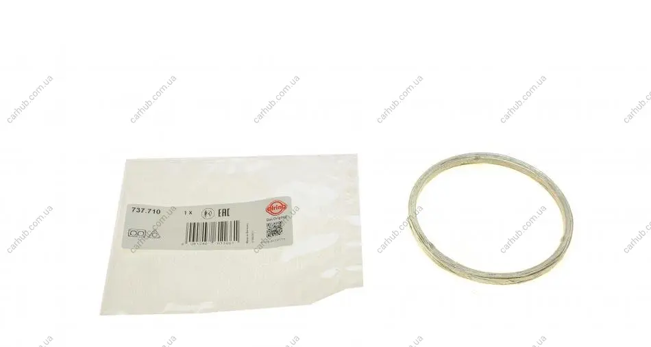 Прокладка труби вихлопної BMW 3 (E90/F30/F80)/5 (F10)/7 (F01-F04) 06- (кільце) N13/N54/N63/N74 ELRING 737.710 (фото 1)