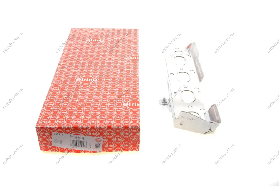 Прокладка колектора випускного Citroen Jumper/Jumpy/Peugeot Boxer/Expert 2.0/2.2 BlueHDi 15- ELRING 750.931 (фото 1)