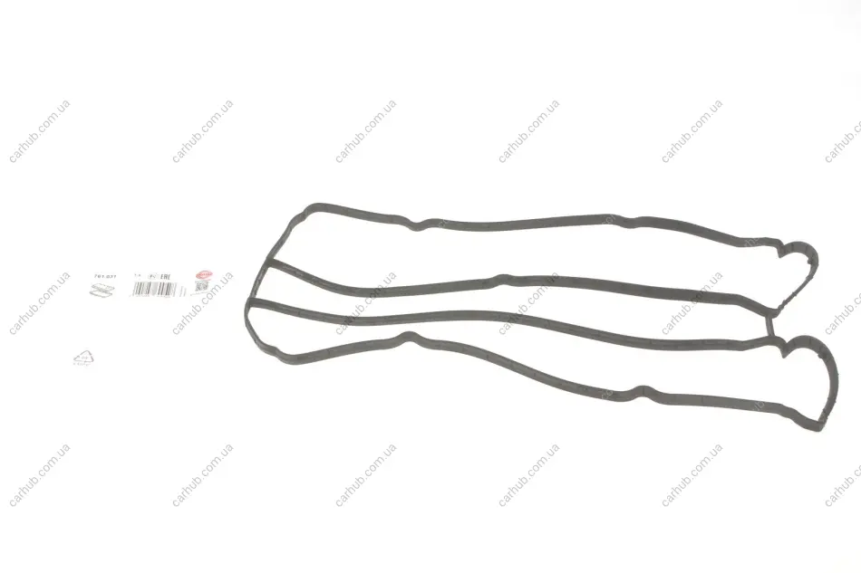 Прокладка кришки клапанів Ford Fiesta/Focus 1.4/1.6 16V 99- ELRING 761.031 (фото 1)