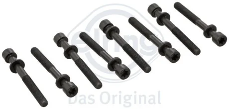 Комплект болтів ГБЦ CADILLAC CTS CHEVROLET VECTRA OPEL CALIBRA A, OMEGA B, SIGNUM, SINTRA, VECTRA A, VECTRA B, VECTRA C, VECTRA C GTS SAAB 9-5, 900 II, 9000 2.5-3.2 02.93-09.07 ELRING 803000