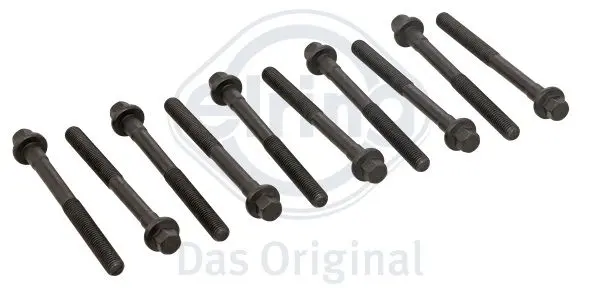 Комплект болтів ГБЦ VOLVO 240, 340-360, 740, 760, 940, 940 II 2.0/2.1/2.3 08.74-10.98 ELRING 820512 (фото 1)