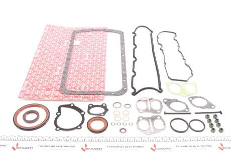 Комплект прокладок (верхній) Citroen Berlingo/Peugeot Partner 1.9D DW8 98- (без ГБЦ) ELRING 896.710