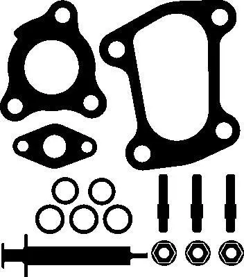 Прокладка турбіни (к-кт) Opel Combo 1.7 DI/DTI 01- ELRING 897.930 (фото 1)