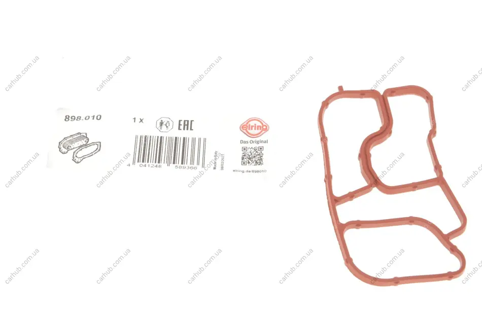 Прокладка радіатора масляного VW Passat 1.8/2.0 TSI 05-14 ELRING 898.010 (фото 1)