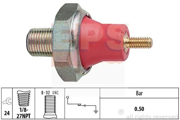 Датчик тиску оливи Ford Transit 2.5TD 85-00 EPS 1.800.031 (фото 1)