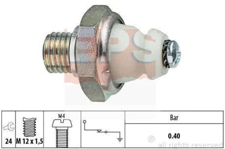Датчик тиску оливи MB OM601-602 (M12x1.5) EPS 1.800.098