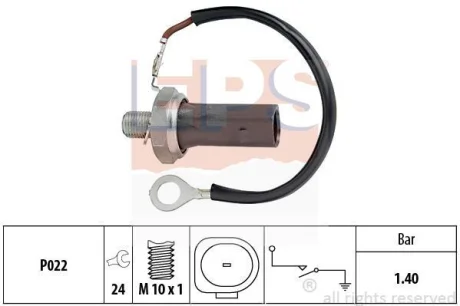 Датчик тиску оливи VW Golf V 2.0FSi/GTi 04-09 (1.40 bar) (з кабелем) EPS 1.800.159